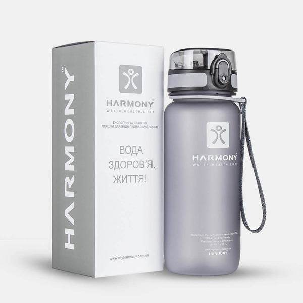 Water Bottle Harmony Graphite 0,65 L